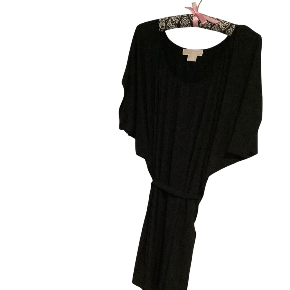 Michael Kors Elegant Solid Black One-Shoulder, Of… - image 5